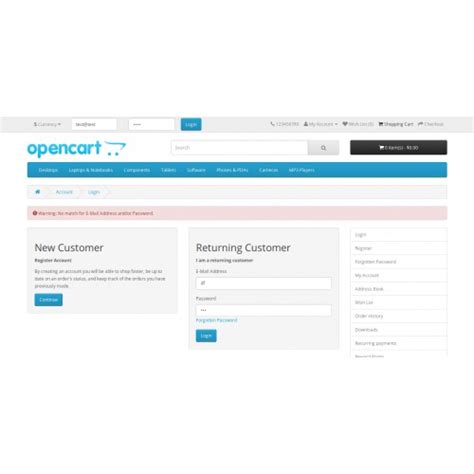 opencart mega header|Demo 3 Header .